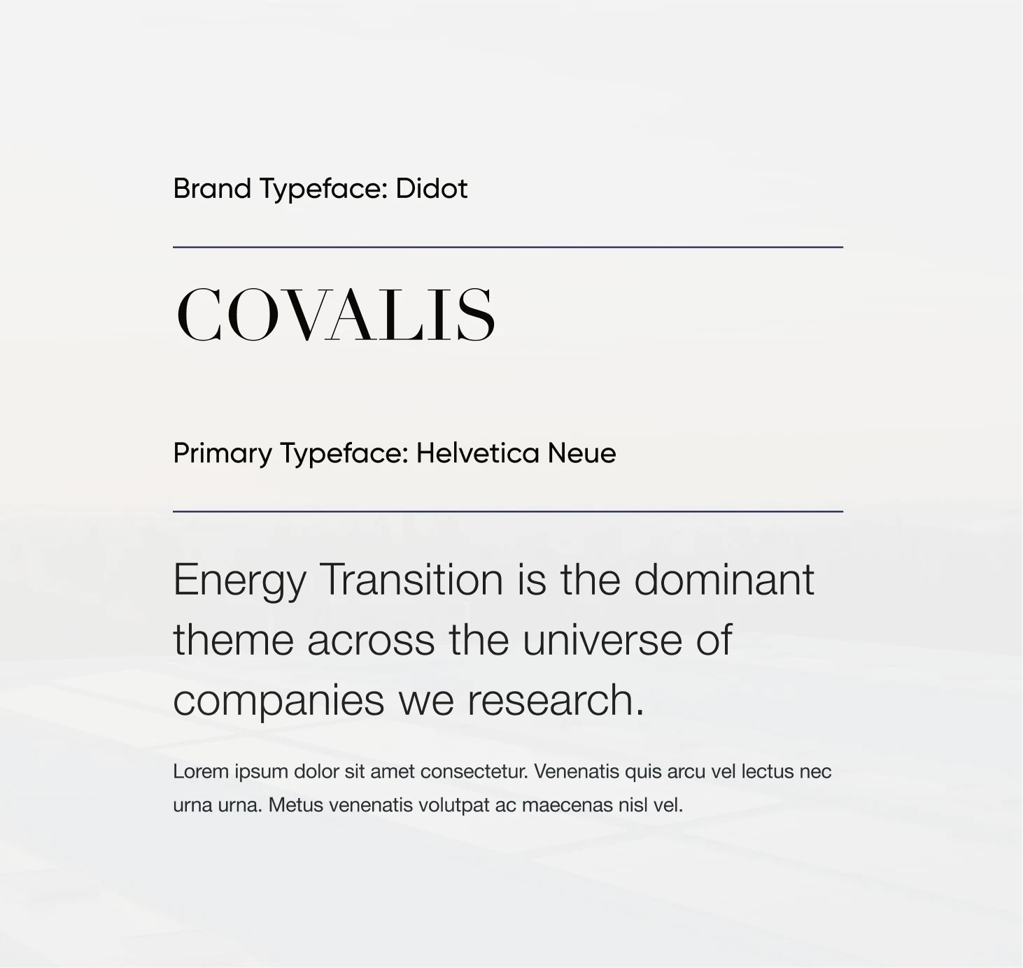 Covalis Capital brand